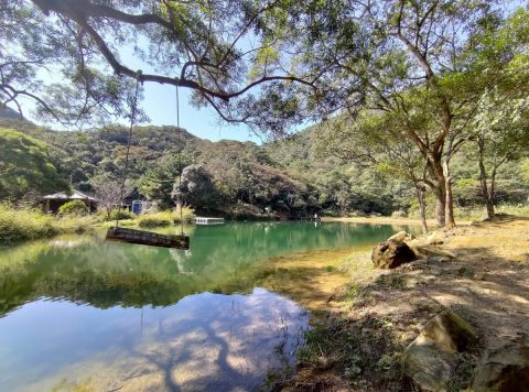 台湾新北市-夢湖のほとり